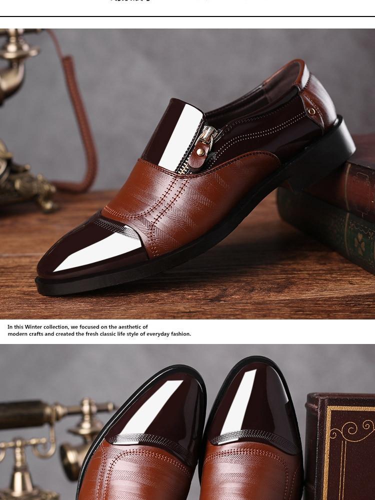 Classic Business Men's Dress Fashion Elegant Formal Shoes - MakenShop