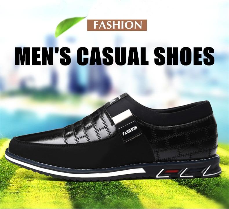 LUXURY CASUAL MEN’S COMFORTABLE BUSINESS SLIP ON SHOES - MakenShop