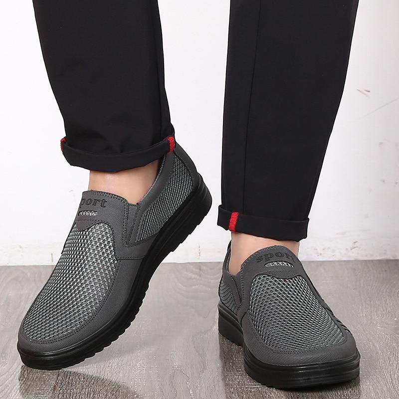 2020 Breathable Mesh Winter Men Shoes - MakenShop