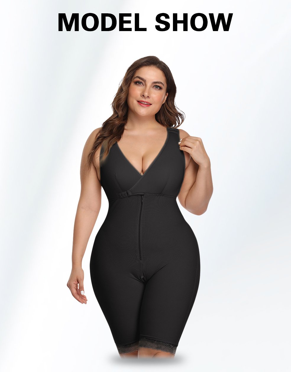 Full Bodysuit Plus Size Shapewear - MakenShop