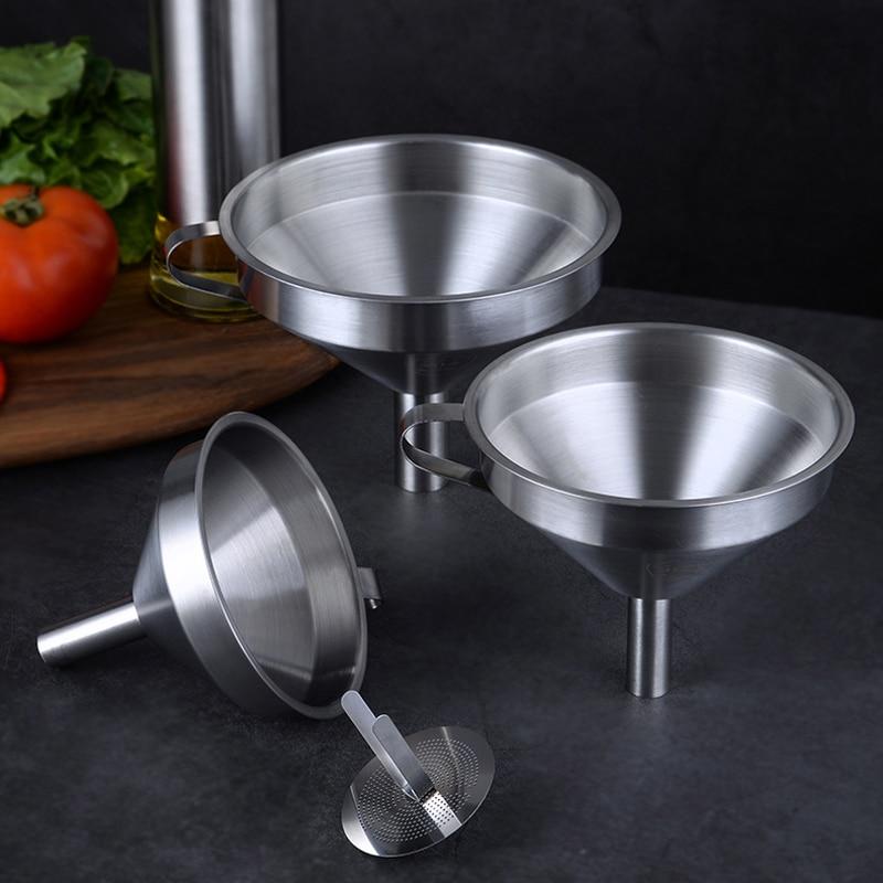 Stainless Steel Oil Funnel - MakenShop