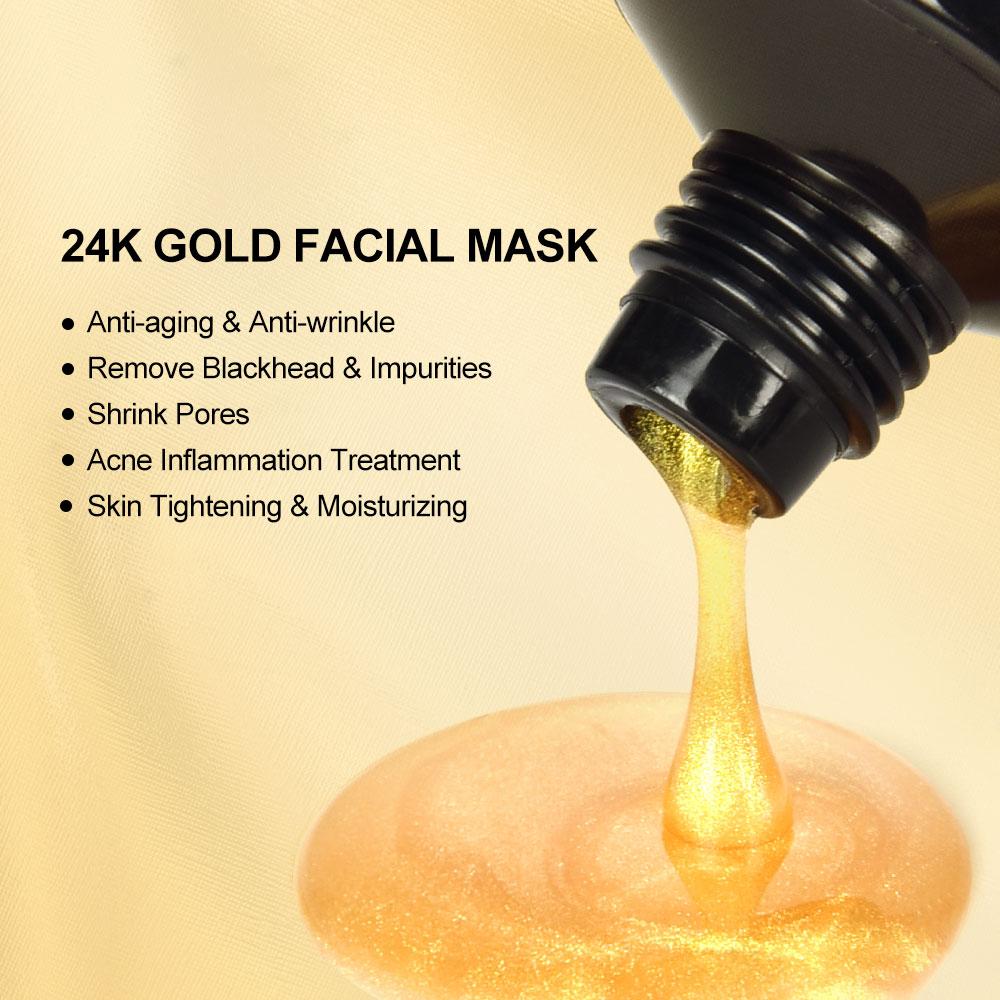 24K Gold Facial Treatment & Mask - MakenShop