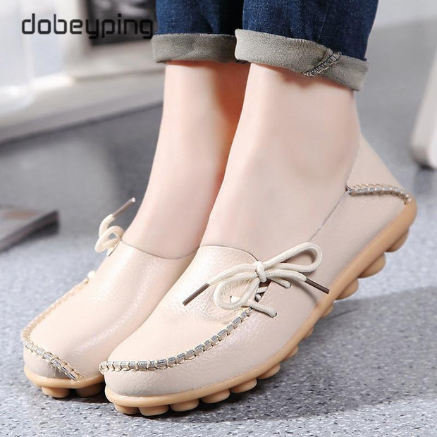 2020 Comfortable Slip On Bowtie Women's Shoe - MakenShop