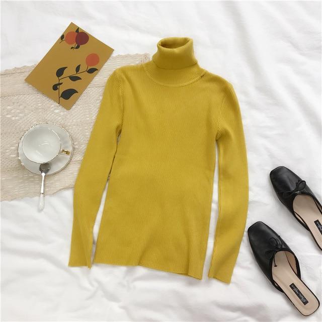 Warm Long Sleeve Turtleneck - MakenShop