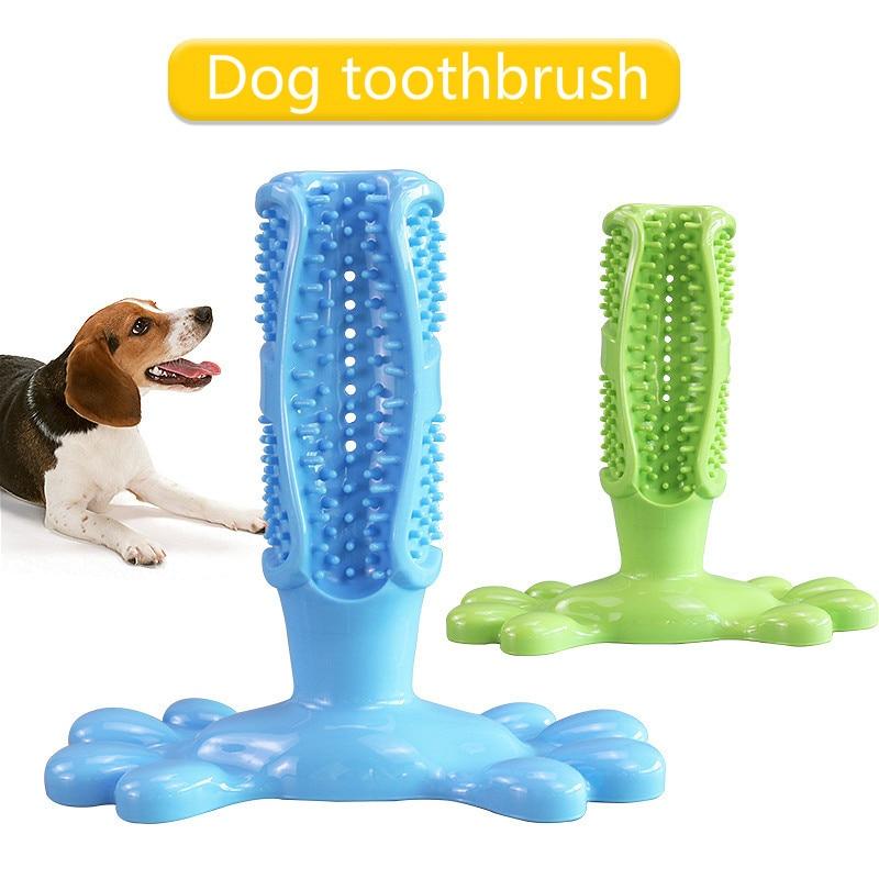 #4 Best Seller-Meat Flavoured Doggy Toothbrush - MakenShop