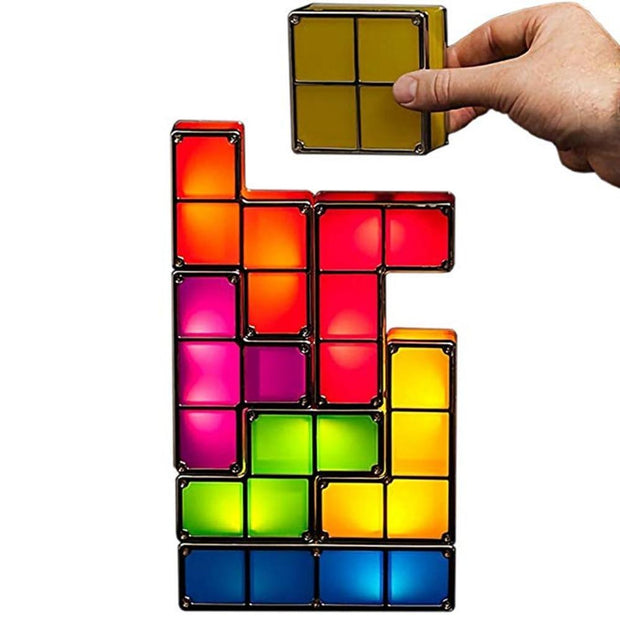 Tetris Stackable LED Night Light - MakenShop