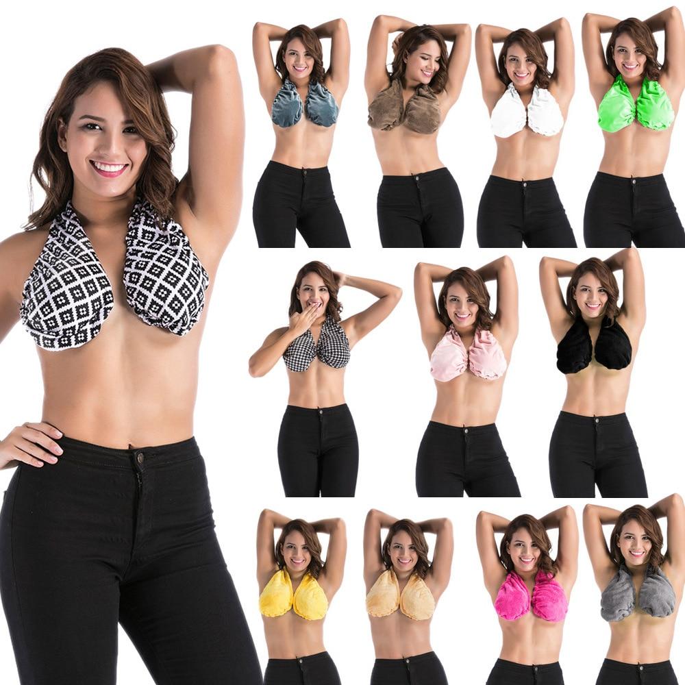 Comfort Solid Sweat Towel Bra - MakenShop