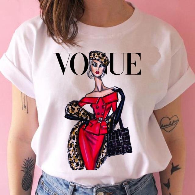 Vogue Grunge ulzzang tshirt - MakenShop