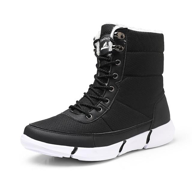 Non-slip Waterproof Winter Ankle Snow Boots - MakenShop