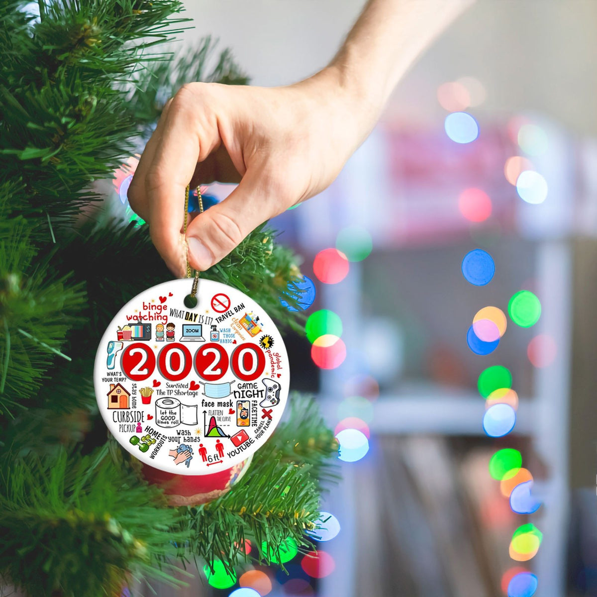 🎄2020 Annual Events Christmas Ornament🎄 - MakenShop